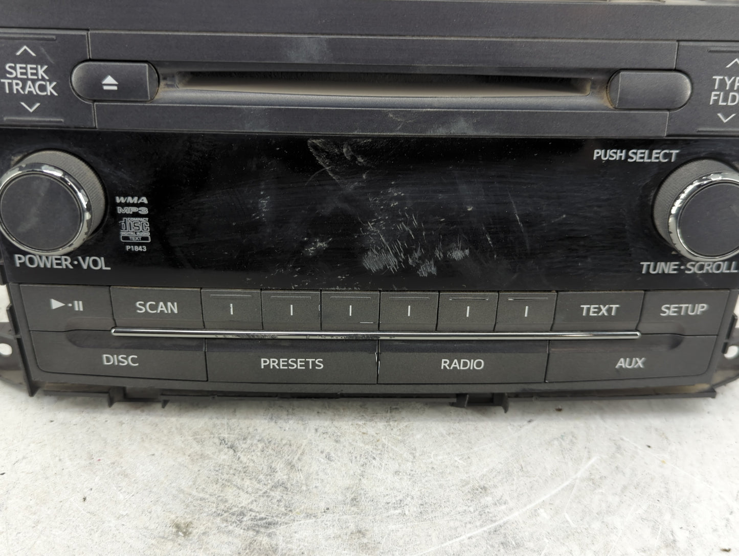 2011-2014 Toyota Sienna Radio AM FM Cd Player Receiver Replacement P/N:86120-08280 Fits Fits 2011 2012 2013 2014 OEM Used Au