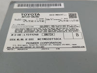 2011-2014 Toyota Sienna Radio AM FM Cd Player Receiver Replacement P/N:86120-08280 Fits Fits 2011 2012 2013 2014 OEM Used Au