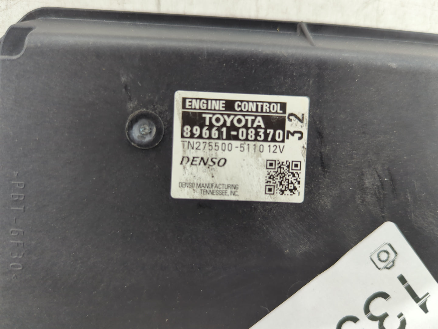 2013-2014 Toyota Sienna PCM Engine Control Computer ECU ECM PCU OEM P/N:89661-08370 Fits Fits 2013 2014 OEM Used Auto Parts 