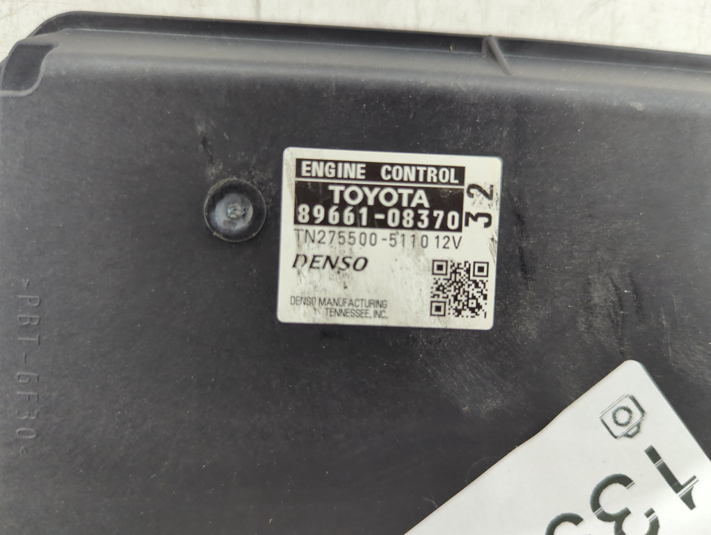 2013-2014 Toyota Sienna PCM Engine Control Computer ECU ECM PCU OEM P/N:89661-08370 Fits Fits 2013 2014 OEM Used Auto Parts 