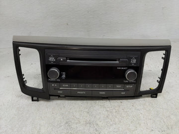 2011-2014 Toyota Sienna Radio AM FM Cd Player Receiver Replacement P/N:86120-08270 Fits Fits 2011 2012 2013 2014 OEM Used Au