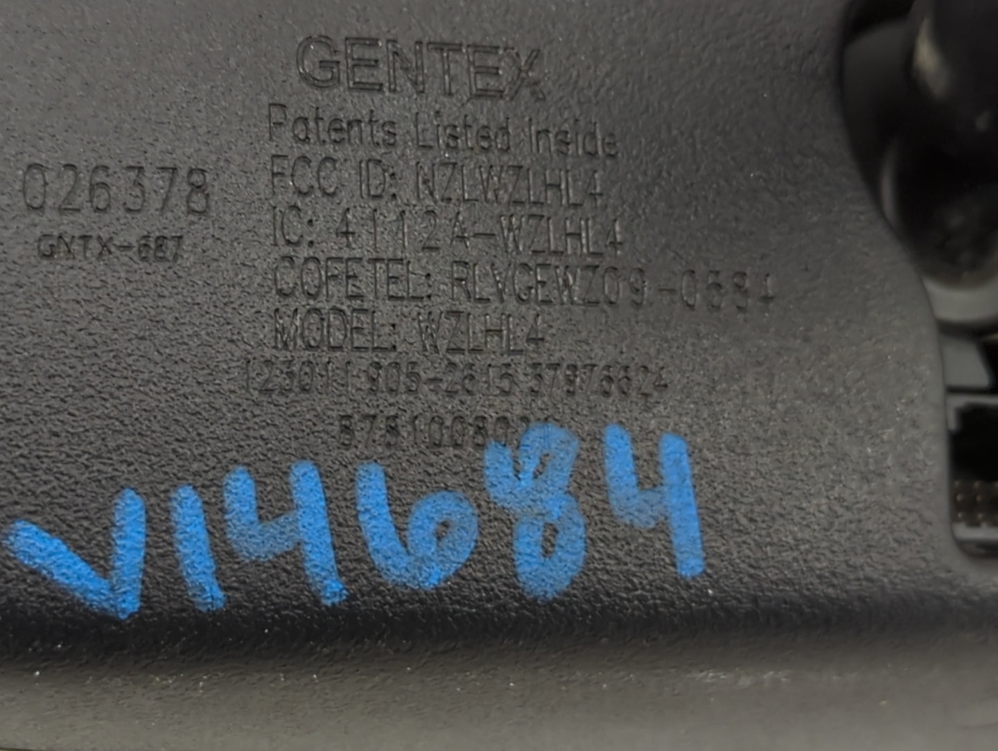 2011-2014 Toyota Sienna Interior Rear View Mirror Replacement OEM P/N:4112A-WZLHL4 Fits Fits 2011 2012 2013 2014 OEM Used Au