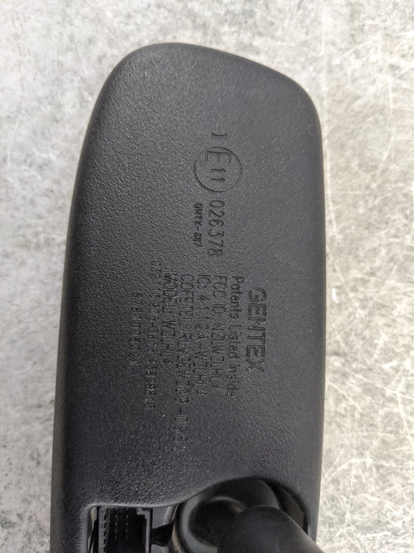 2011-2014 Toyota Sienna Interior Rear View Mirror Replacement OEM P/N:026378 GNTX-687, NZLWZHL4 Fits Fits 2011 2012 2013 201