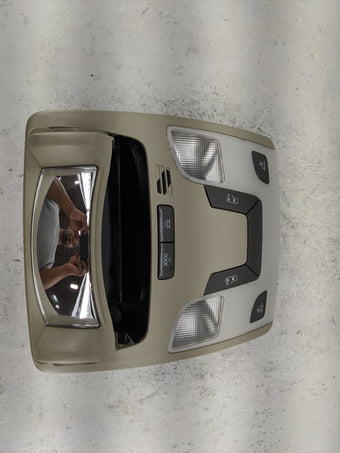 compare product 2013 Toyota Sienna Overhead Roof Console Tan 1483203