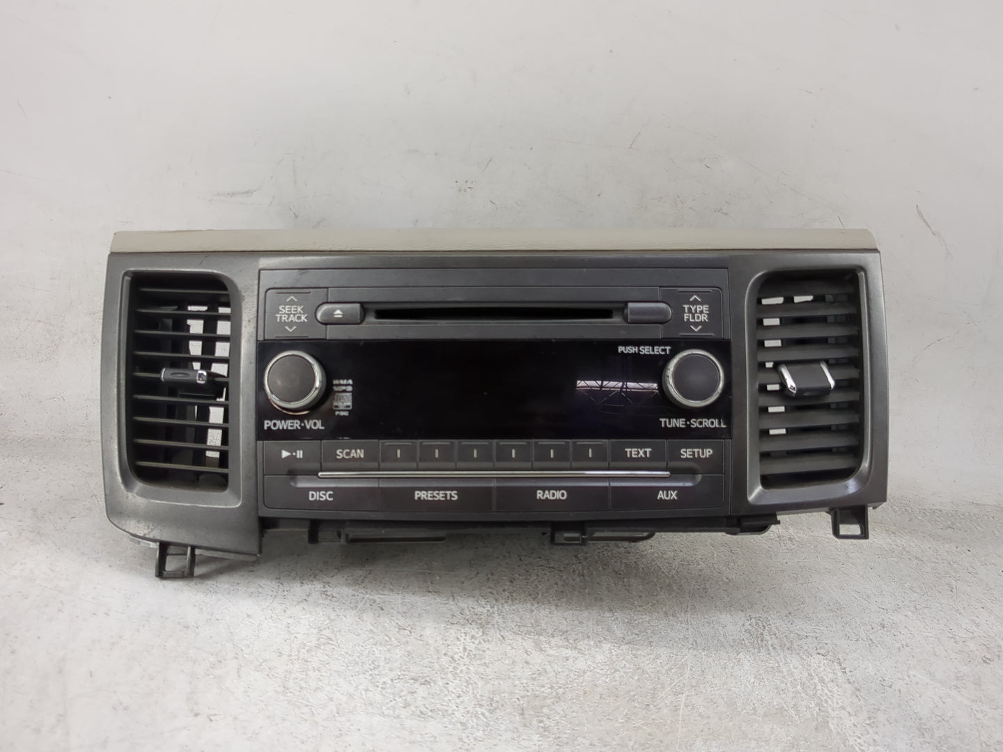 2011-2014 Toyota Sienna Radio AM FM Cd Player Receiver Replacement P/N:86120-08270 DEH-M8497 Fits Fits 2011 2012 2013 2014 O