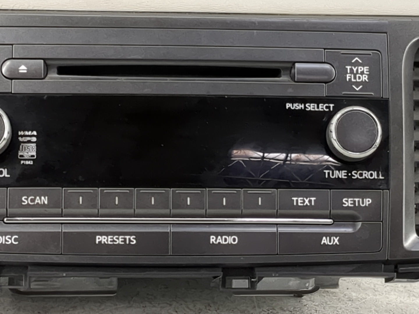 2011-2014 Toyota Sienna Radio AM FM Cd Player Receiver Replacement P/N:86120-08270 DEH-M8497 Fits Fits 2011 2012 2013 2014 O