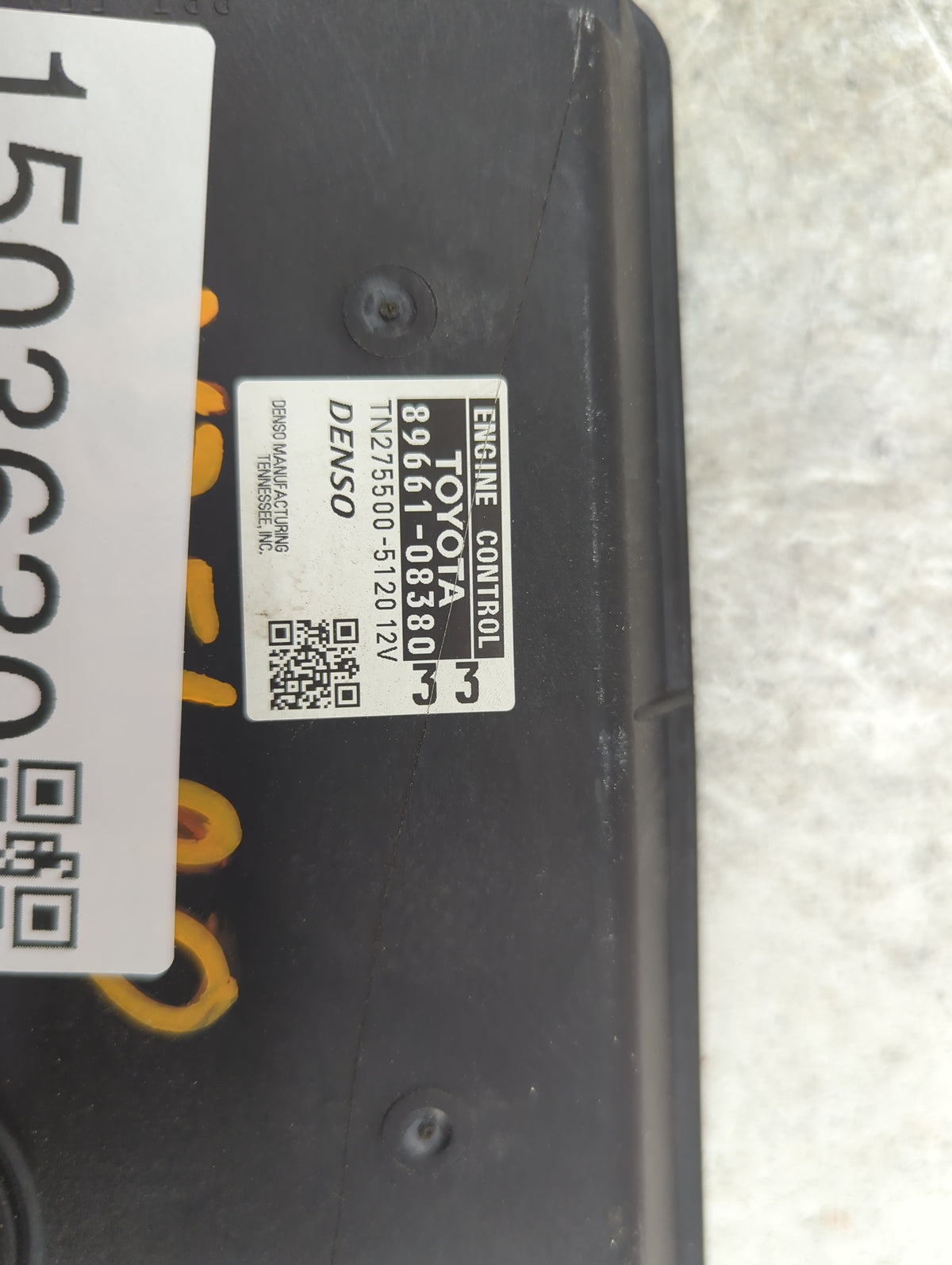 2013-2014 Toyota Sienna PCM Engine Control Computer ECU ECM PCU OEM P/N:89661-08380 TN275500-5120 Fits Fits 2013 2014 OEM Us