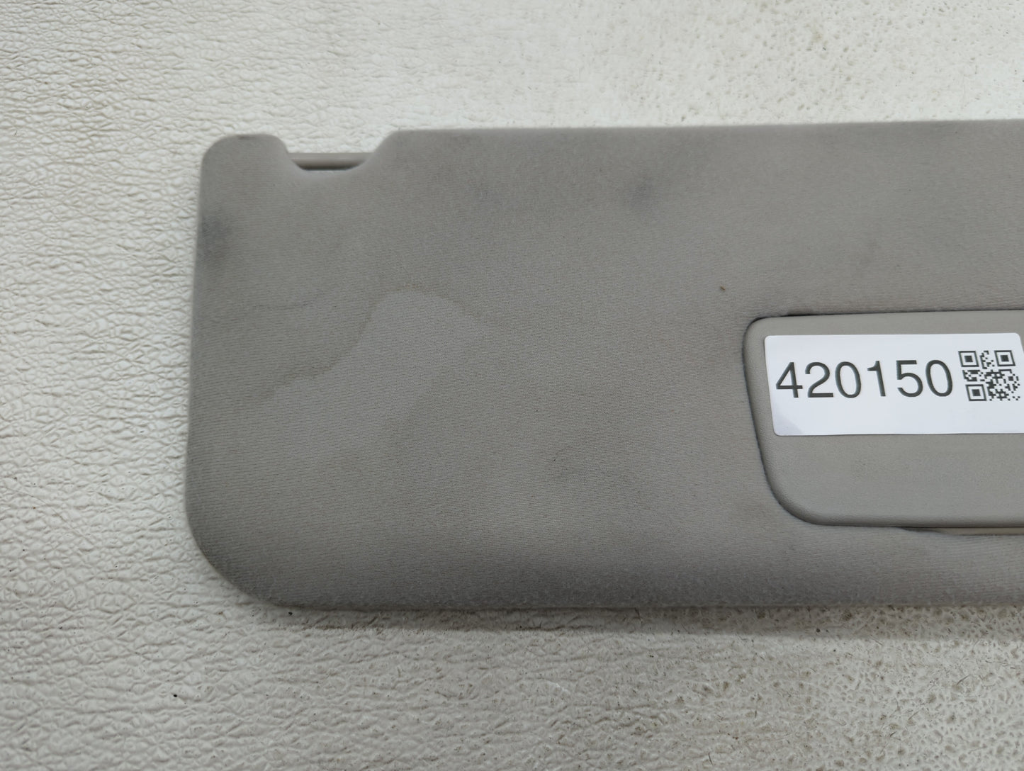 2011-2014 Toyota Sienna Sun Visor Shade Replacement Passenger Right Mirror Fits Fits 2011 2012 2013 2014 OEM Used Auto Parts