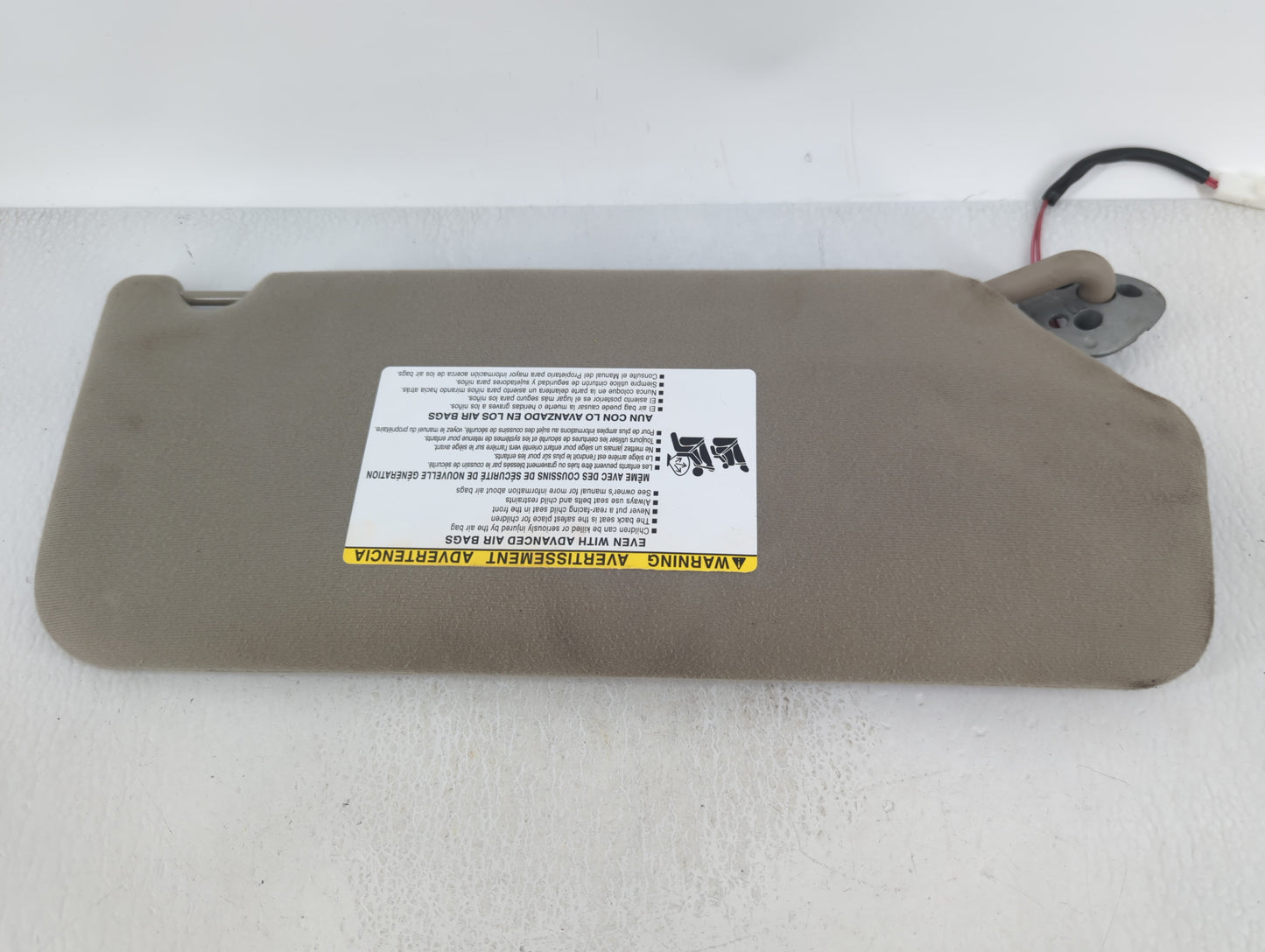 2011-2014 Toyota Sienna Sun Visor Shade Replacement Driver Left Mirror Fits Fits 2011 2012 2013 2014 OEM Used Auto Parts - O