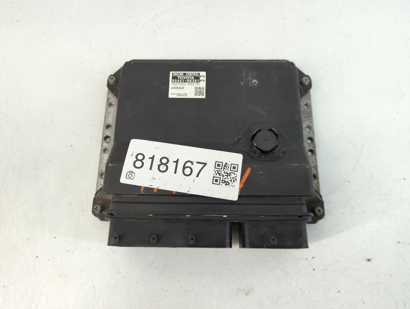 2013-2014 Toyota Sienna PCM Engine Control Computer ECU ECM PCU OEM P/N:89661-08381 Fits Fits 2013 2014 OEM Used Auto Parts 