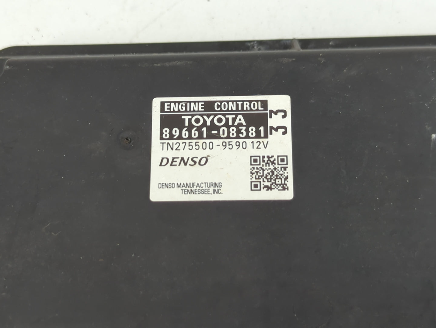 2013-2014 Toyota Sienna PCM Engine Control Computer ECU ECM PCU OEM P/N:89661-08381 Fits Fits 2013 2014 OEM Used Auto Parts 