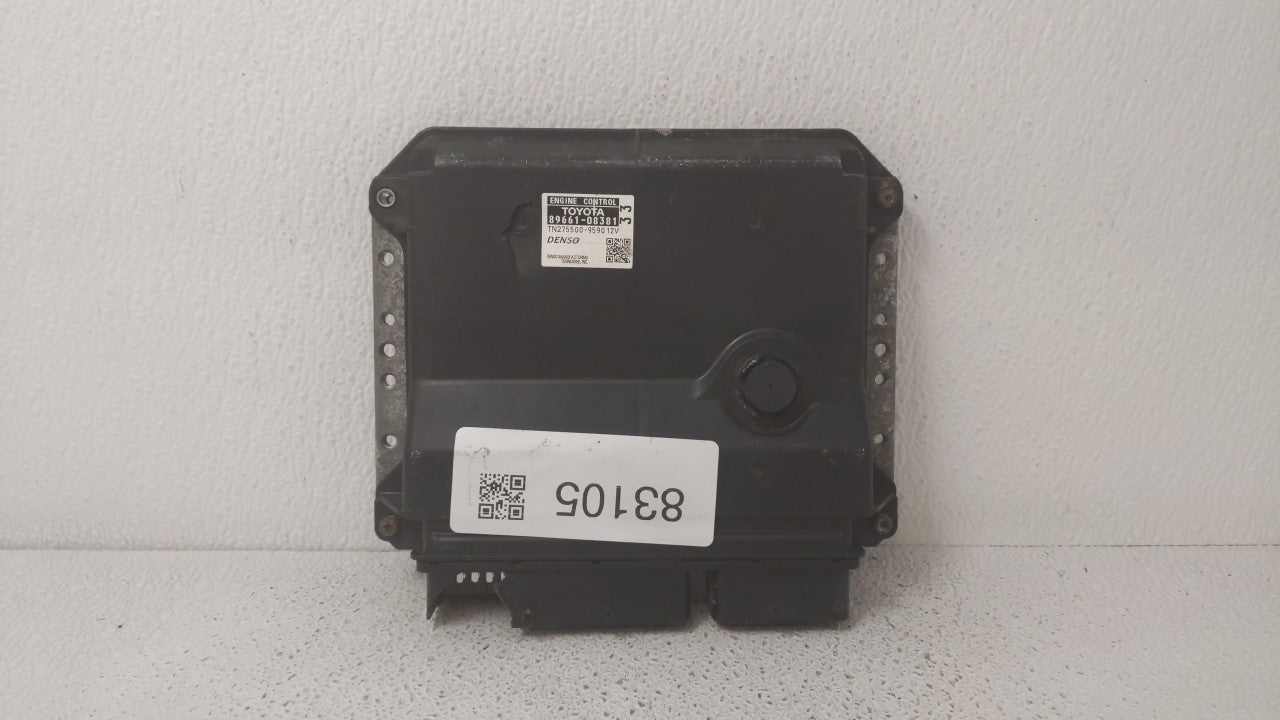2013-2014 Toyota Sienna PCM Engine Control Computer ECU ECM PCU OEM P/N:89661-08381 Fits Fits 2013 2014 OEM Used Auto Parts 