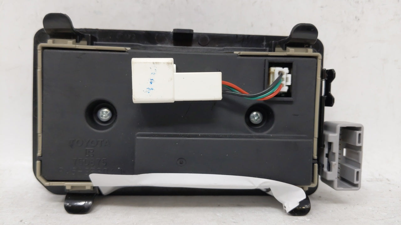 2013 Toyota Sienna Climate Control Module Temperature AC/Heater Replacement P/N:75D875 Fits Fits 2011 2012 2014 OEM Used Aut