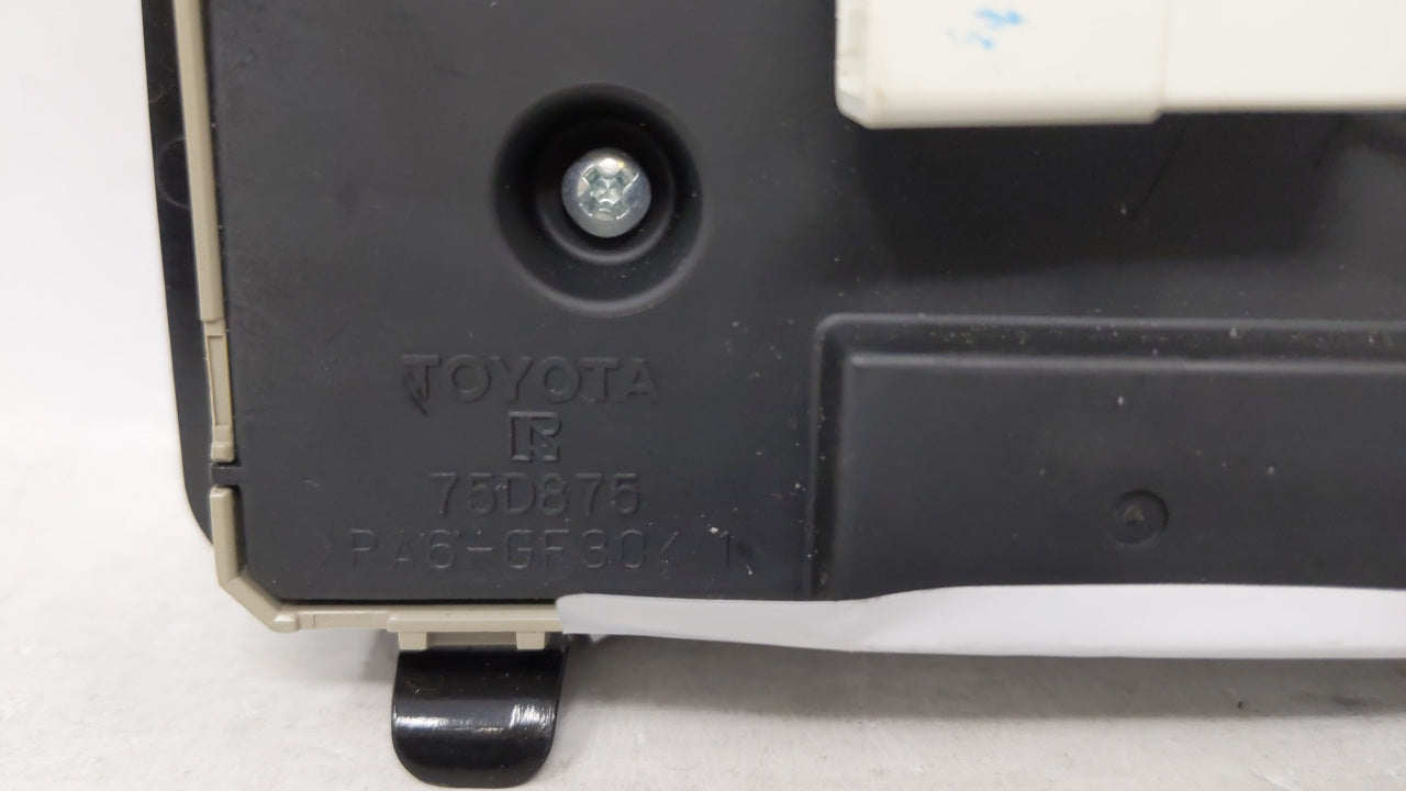 2013 Toyota Sienna Climate Control Module Temperature AC/Heater Replacement P/N:75D875 Fits Fits 2011 2012 2014 OEM Used Aut
