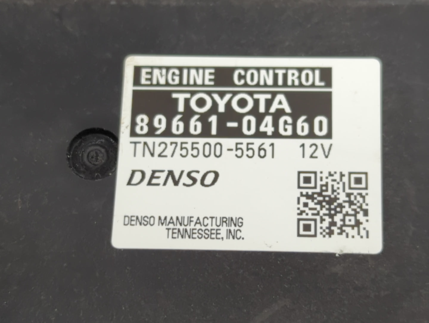2013-2014 Toyota Tacoma PCM Engine Control Computer ECU ECM PCU OEM P/N:TN2755500-5561 89661-04G60 Fits Fits 2013 2014 OEM U