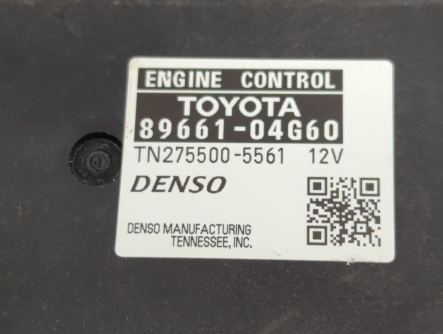 2013-2014 Toyota Tacoma PCM Engine Control Computer ECU ECM PCU OEM P/N:TN2755500-5561 89661-04G60 Fits Fits 2013 2014 OEM U