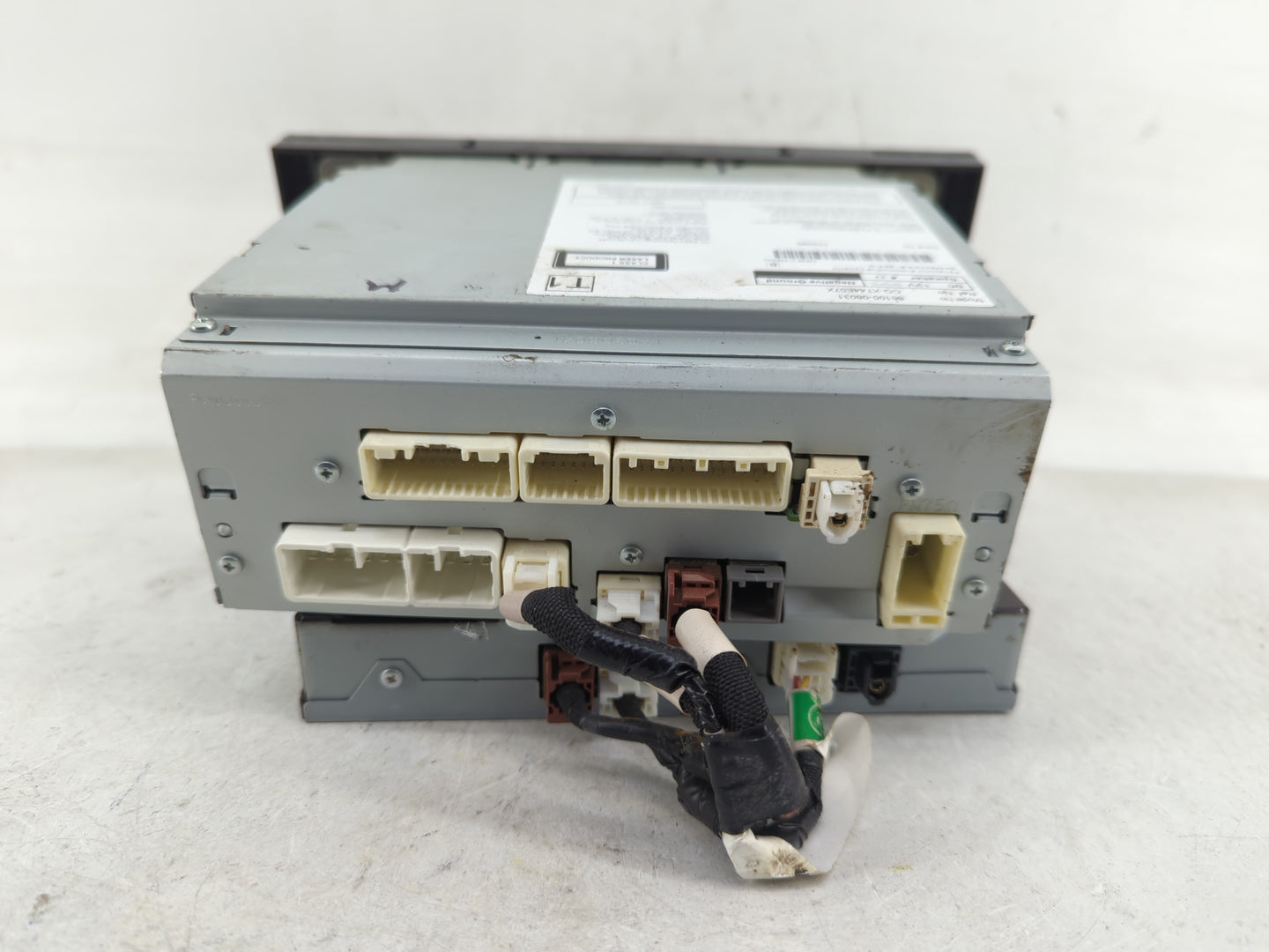 2012-2013 Toyota Tacoma Radio AM FM Cd Player Receiver Replacement P/N:86100-08031 Fits Fits 2012 2013 OEM Used Auto Parts -