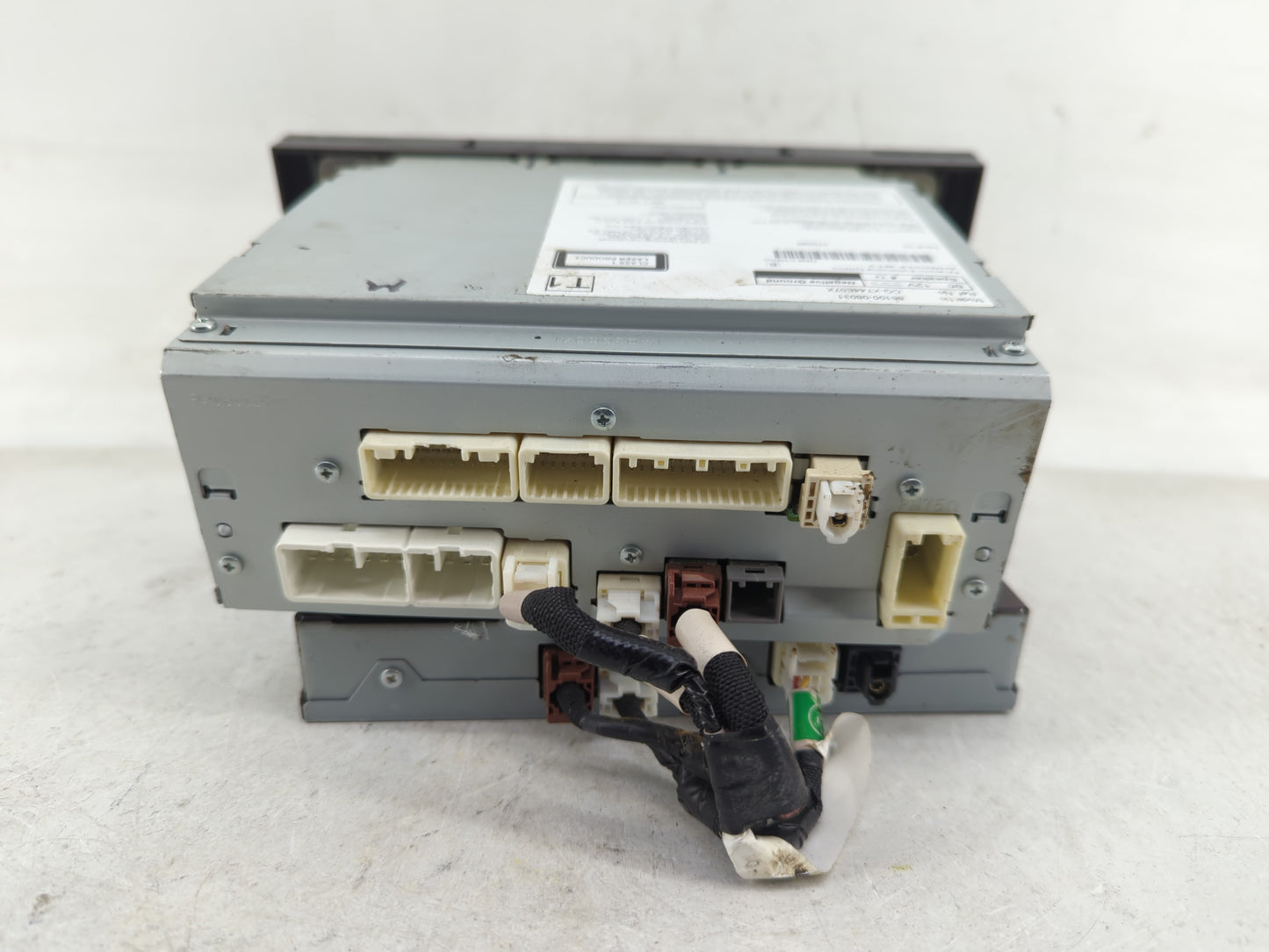 2012-2013 Toyota Tacoma Radio AM FM Cd Player Receiver Replacement P/N:86100-08031 Fits Fits 2012 2013 OEM Used Auto Parts -