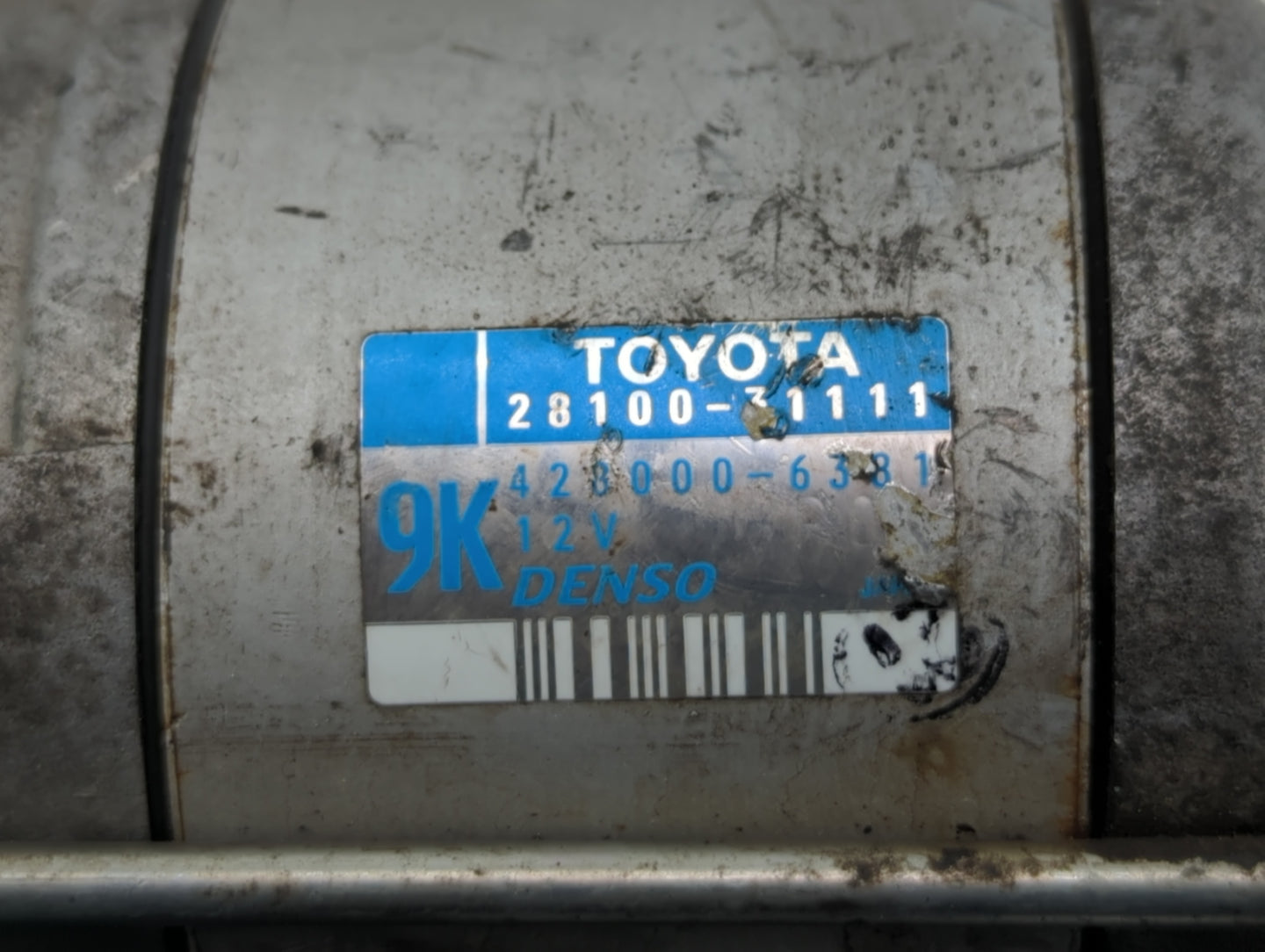 2010-2015 Toyota Tacoma Car Starter Motor Solenoid OEM P/N:428000-6381 28100-31111 Fits Fits 2010 2011 2012 2013 2014 2015 O