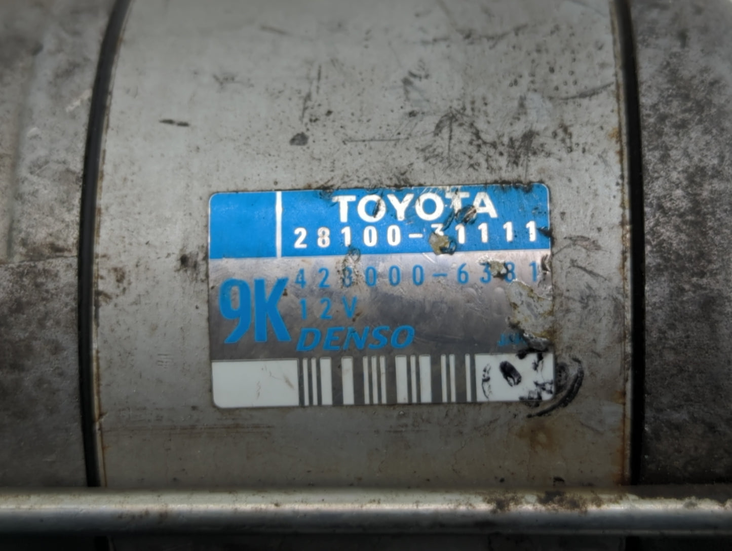 2010-2015 Toyota Tacoma Car Starter Motor Solenoid OEM P/N:428000-6381 28100-31111 Fits Fits 2010 2011 2012 2013 2014 2015 O