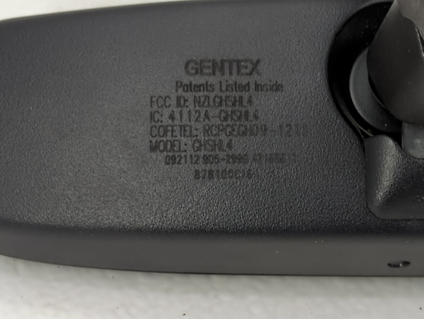 2011-2013 Toyota Tundra Interior Rear View Mirror Replacement OEM P/N:4112A-GHSHL4 Fits Fits 2011 2012 2013 OEM Used Auto Pa