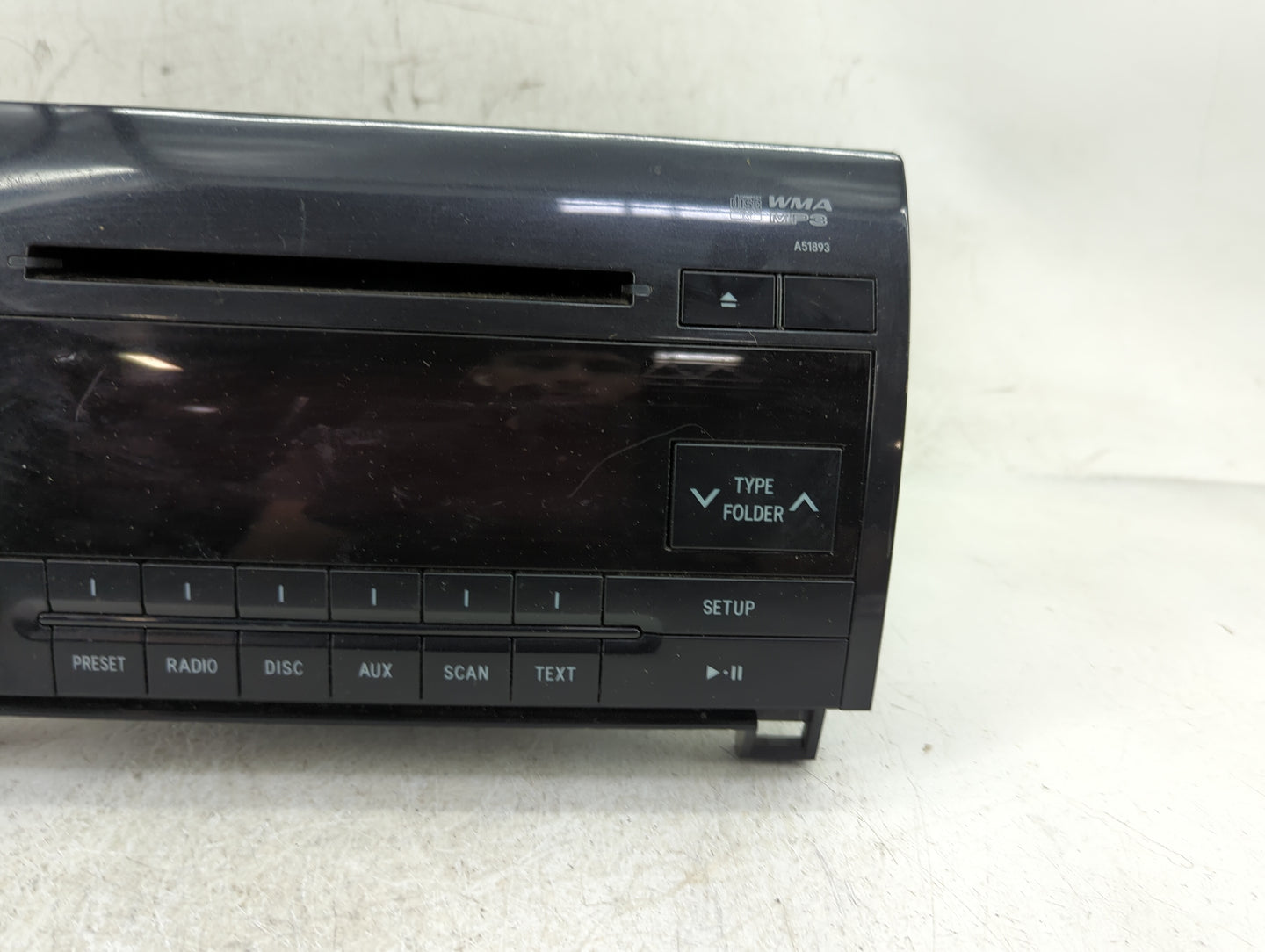 2010-2013 Toyota Tundra Radio AM FM Cd Player Receiver Replacement P/N:86120-0C290 Fits Fits 2010 2011 2012 2013 OEM Used Au