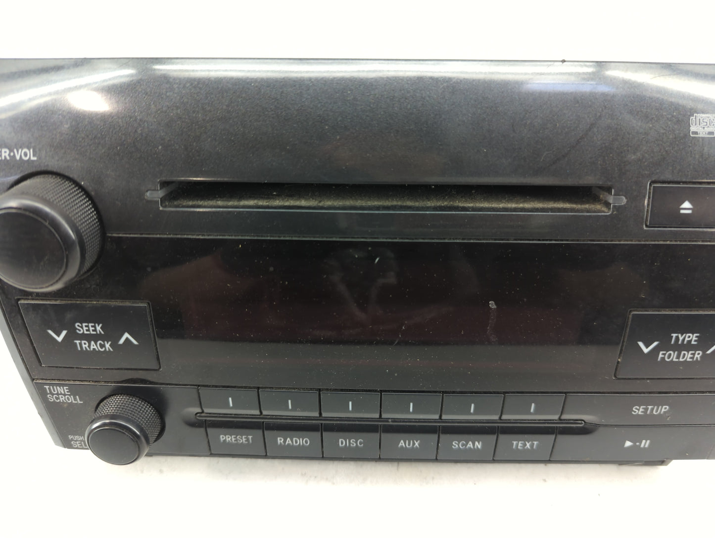 2010-2013 Toyota Tundra Radio AM FM Cd Player Receiver Replacement P/N:86120-0C290 CQ-FT1960X Fits Fits 2010 2011 2012 2013 