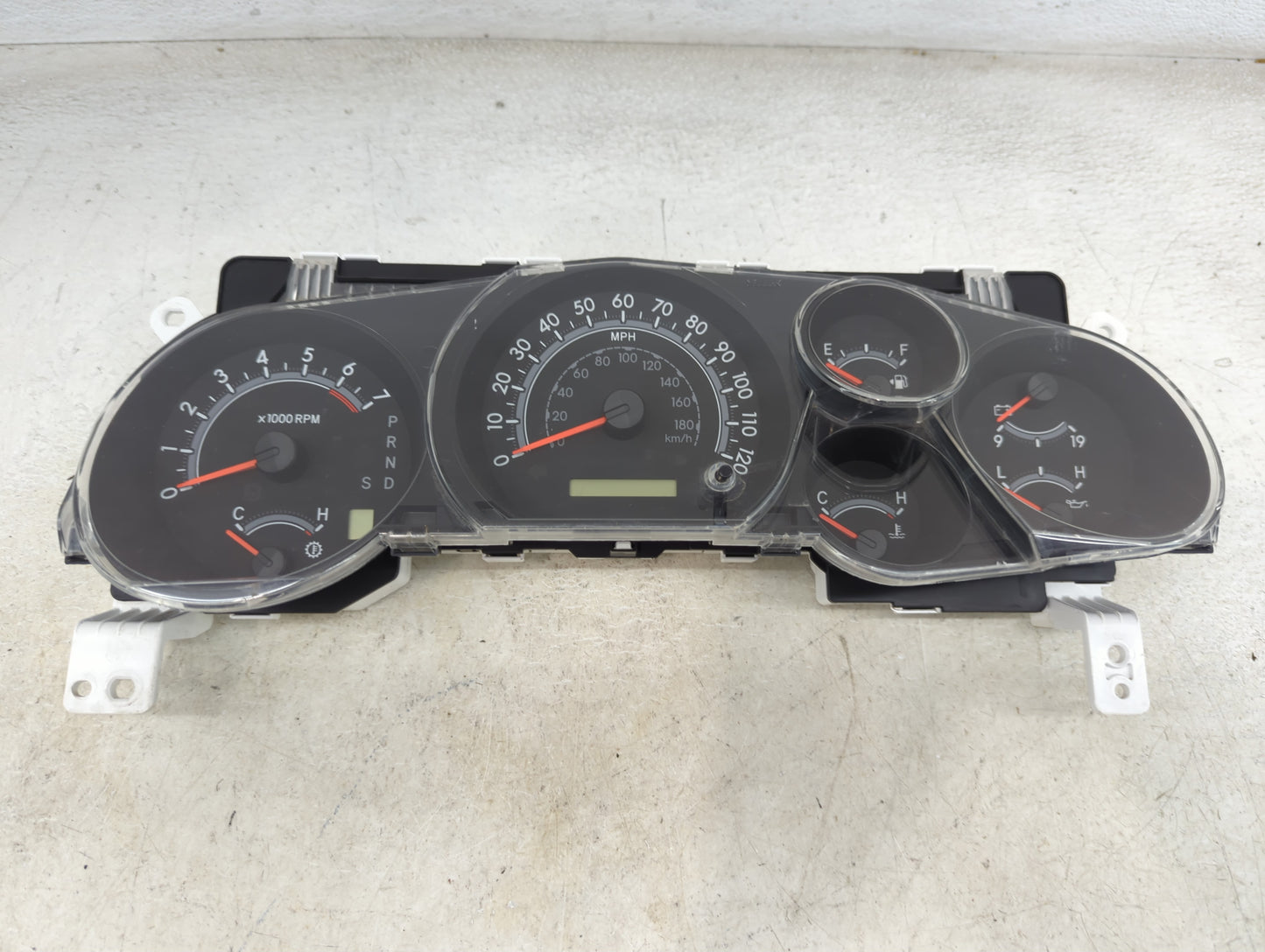 2013 Toyota Tundra Instrument Cluster Speedometer Gauges P/N:8740-310A 0393 Miles: Fits OEM Used Auto Parts - Oemusedautopar