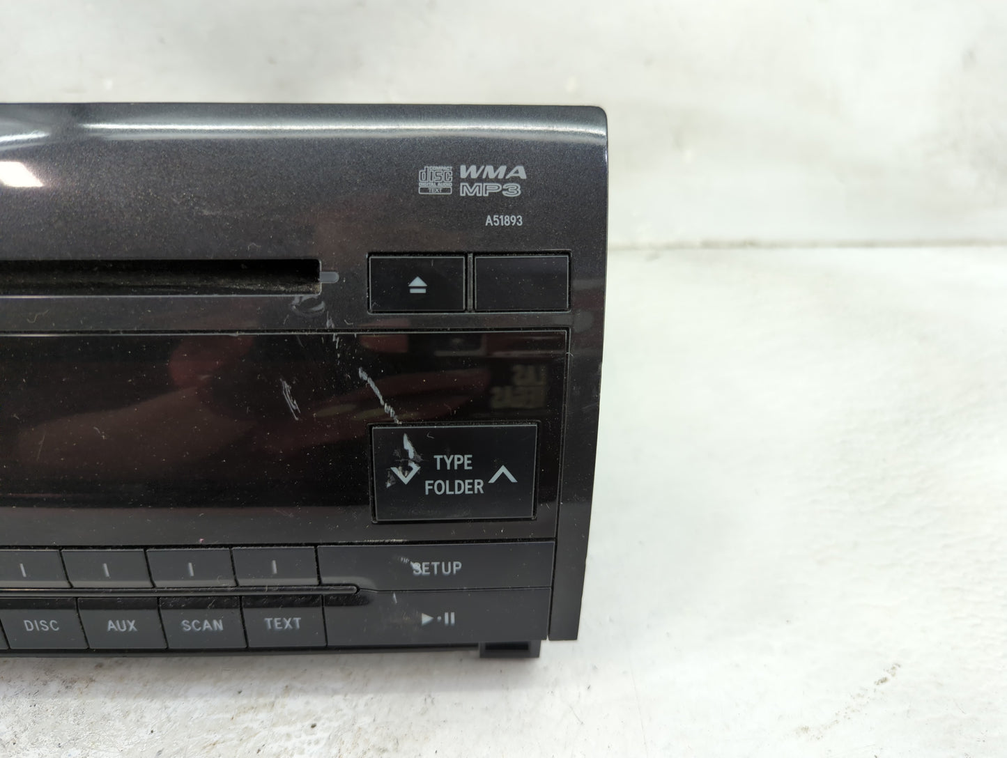 2010-2013 Toyota Tundra Radio AM FM Cd Player Receiver Replacement P/N:86120-0C290 CQ-FT1960X Fits Fits 2010 2011 2012 2013 
