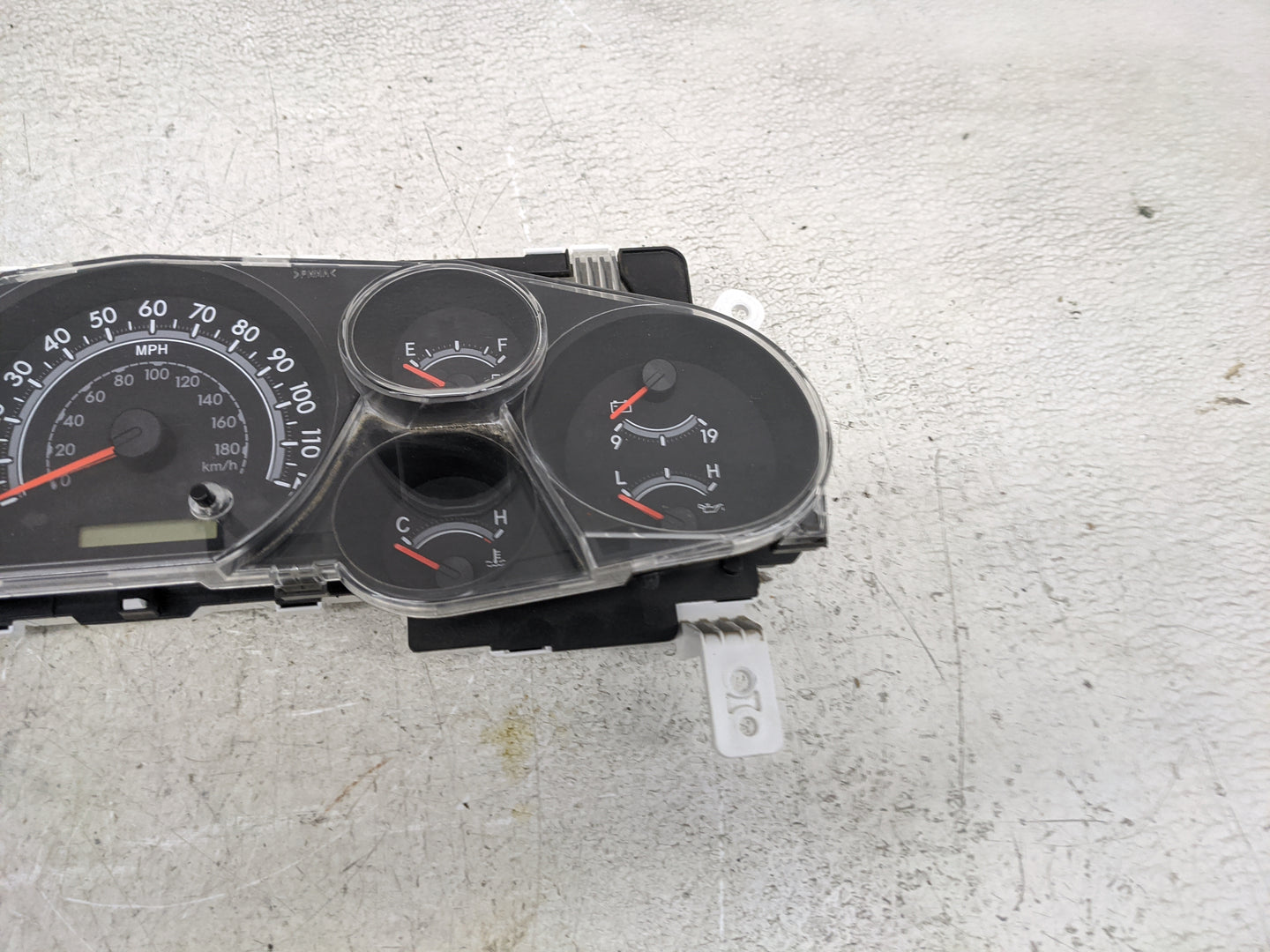 2012-2013 Toyota Tundra Instrument Cluster Speedometer Gauges Miles: Fits Fits 2012 2013 OEM Used Auto Parts - Oemusedautopa