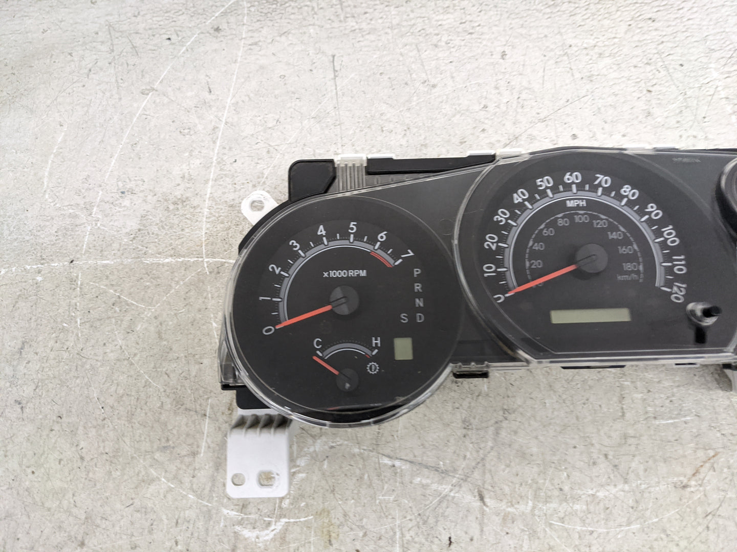 2012-2013 Toyota Tundra Instrument Cluster Speedometer Gauges Miles: Fits Fits 2012 2013 OEM Used Auto Parts - Oemusedautopa