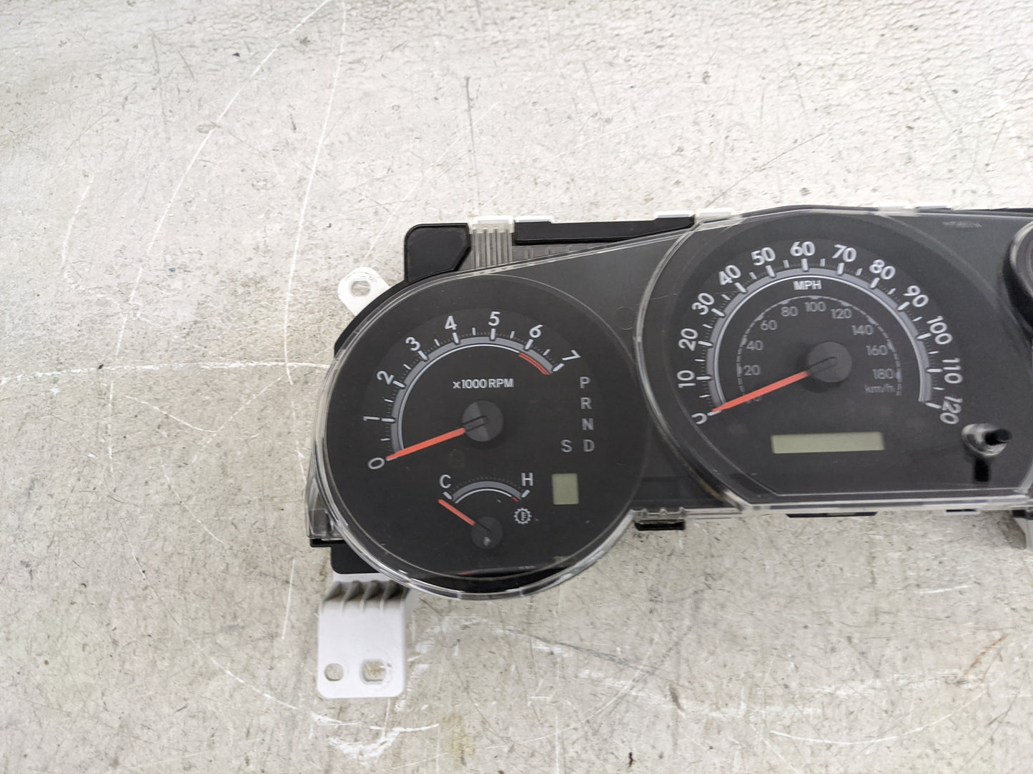 2012-2013 Toyota Tundra Instrument Cluster Speedometer Gauges Miles: Fits Fits 2012 2013 OEM Used Auto Parts - Oemusedautopa