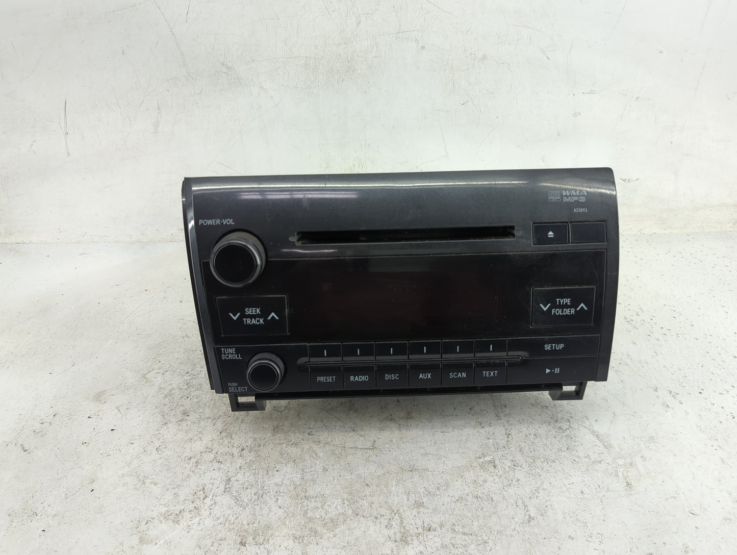 2010-2013 Toyota Tundra Radio AM FM Cd Player Receiver Replacement P/N:86120-0C290 CQ-FT1960X Fits Fits 2010 2011 2012 2013 