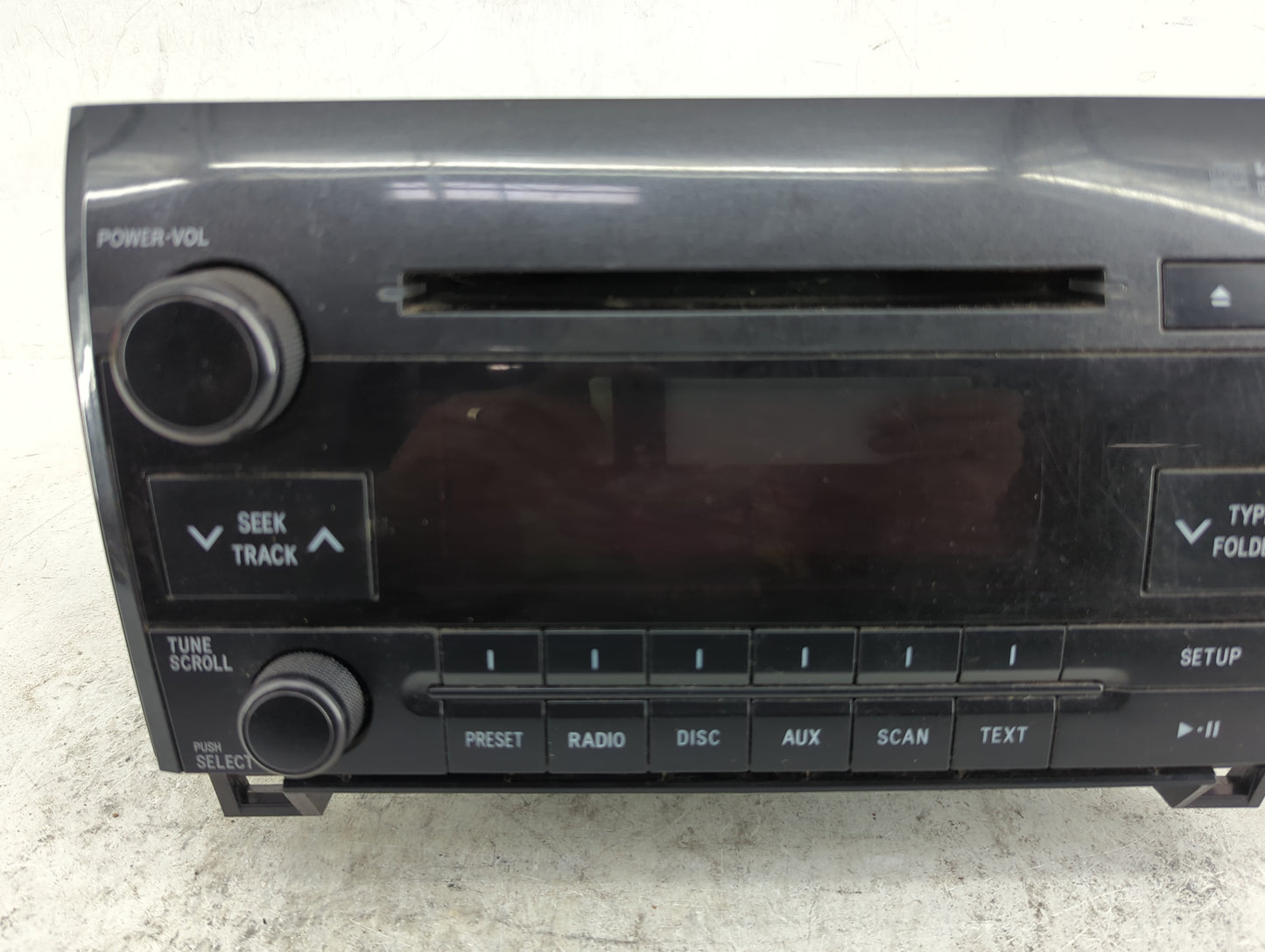 2010-2013 Toyota Tundra Radio AM FM Cd Player Receiver Replacement P/N:86120-0C290 CQ-FT1960X Fits Fits 2010 2011 2012 2013 