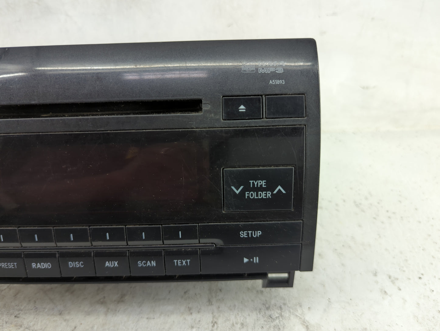 2010-2013 Toyota Tundra Radio AM FM Cd Player Receiver Replacement P/N:86120-0C290 CQ-FT1960X Fits Fits 2010 2011 2012 2013 
