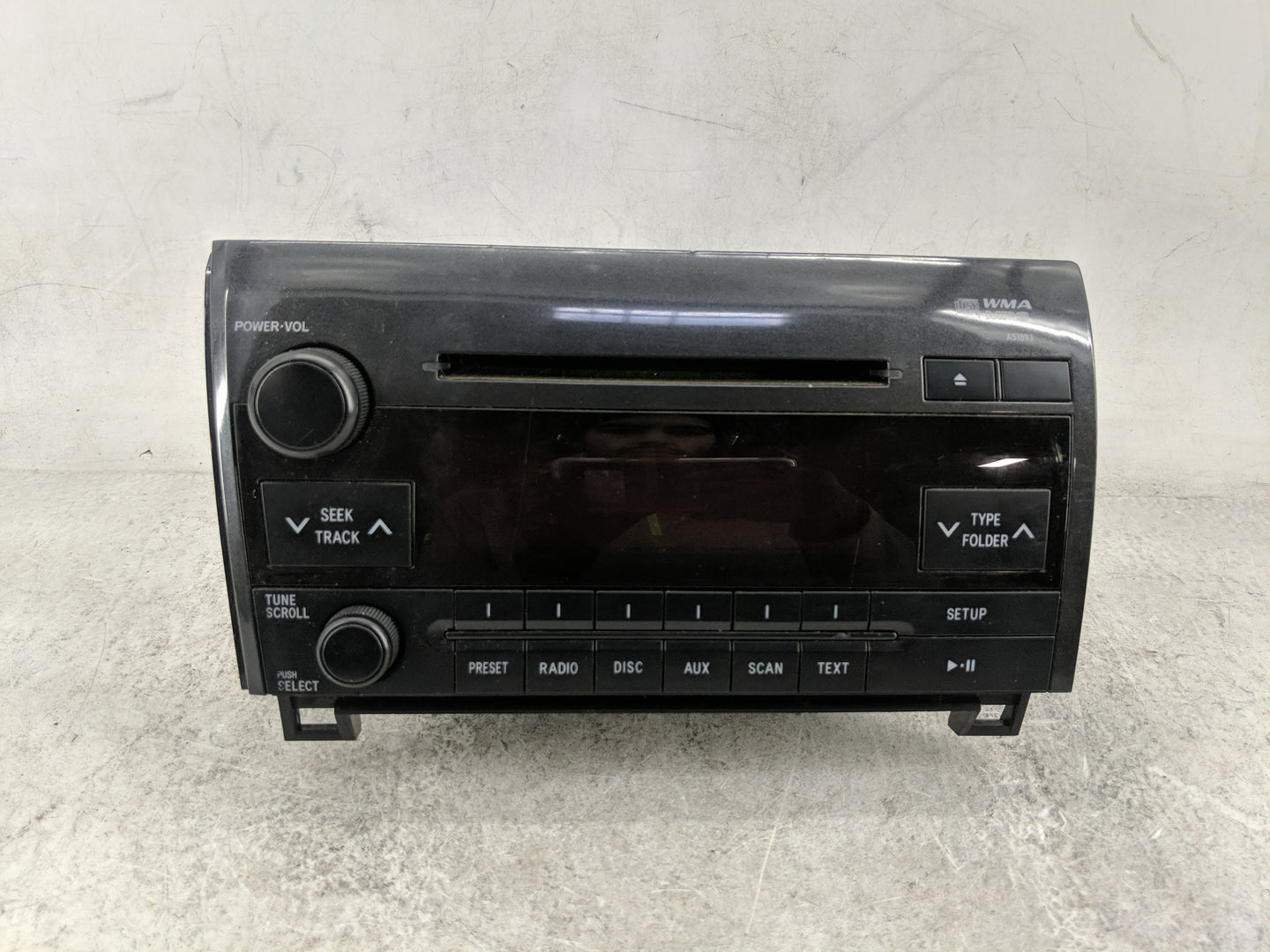 2010-2013 Toyota Tundra Radio AM FM Cd Player Receiver Replacement P/N:86120-0C290 CQ-FT1960X Fits Fits 2010 2011 2012 2013 