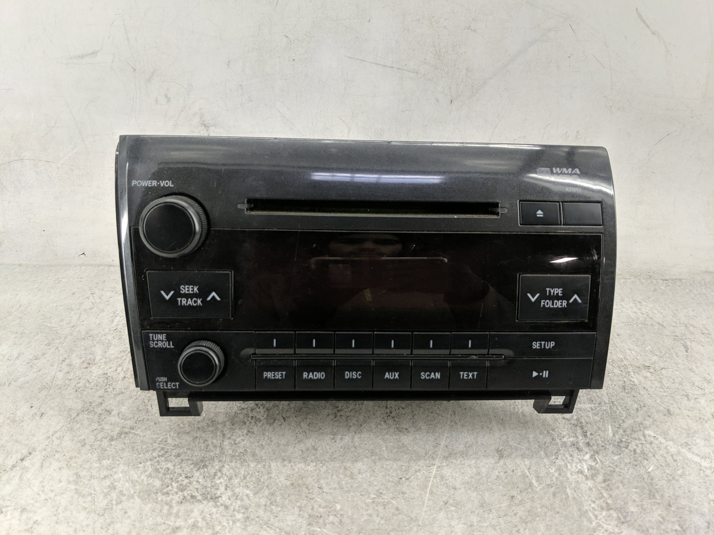 2010-2013 Toyota Tundra Radio AM FM Cd Player Receiver Replacement P/N:86120-0C290 CQ-FT1960X Fits Fits 2010 2011 2012 2013 