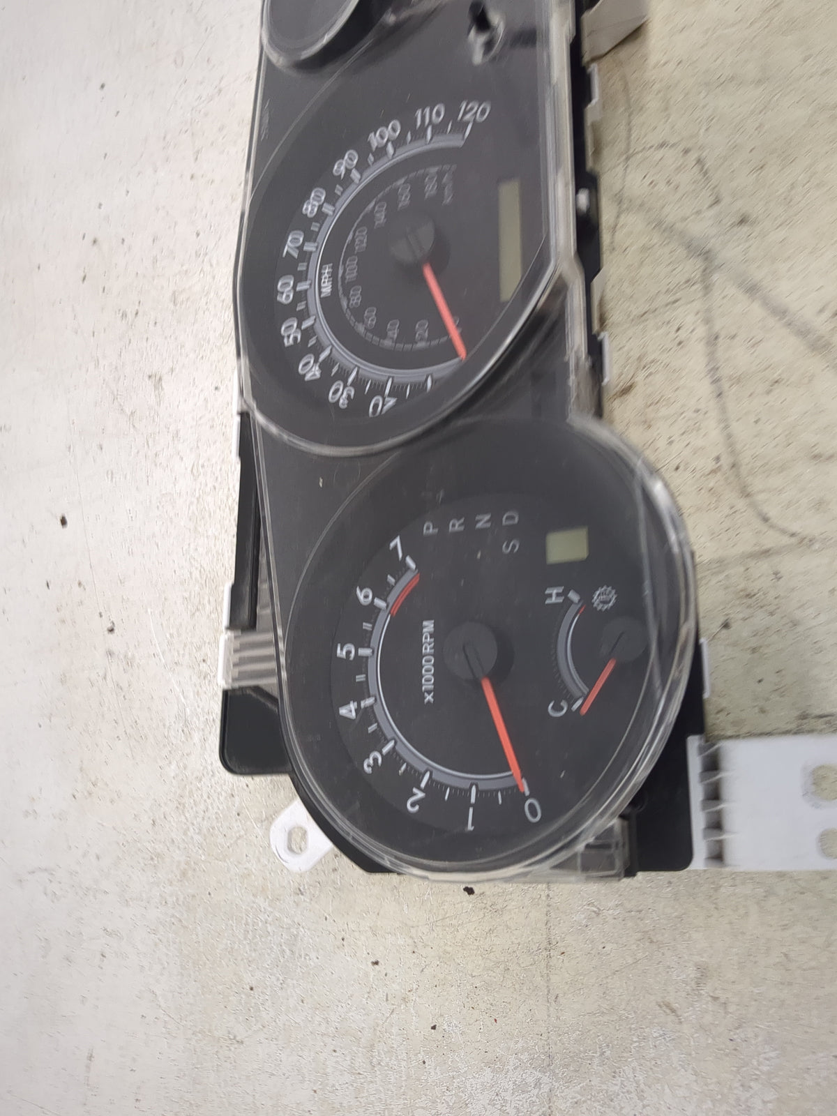 2007 Toyota Tundra Instrument Cluster Speedometer Gauges P/N:769166-280A Miles: Fits OEM Used Auto Parts - Oemusedautoparts1