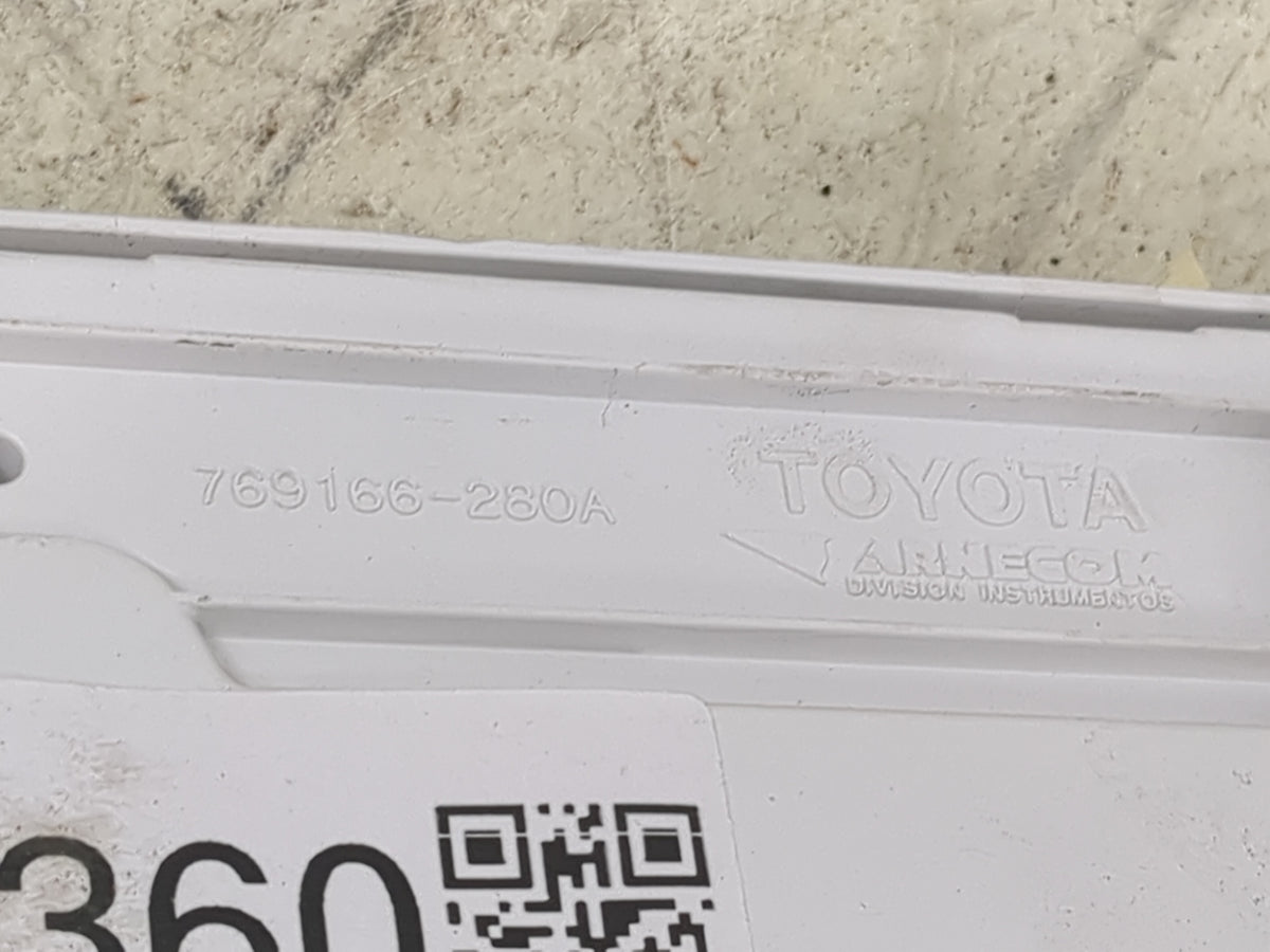 2007 Toyota Tundra Instrument Cluster Speedometer Gauges P/N:769166-280A Miles: Fits OEM Used Auto Parts - Oemusedautoparts1