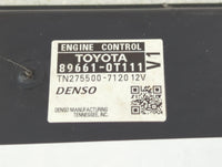 2013-2014 Toyota Venza PCM Engine Control Computer ECU ECM PCU OEM P/N:TN275500-7120 89661-0T111 Fits Fits 2013 2014 OEM Use