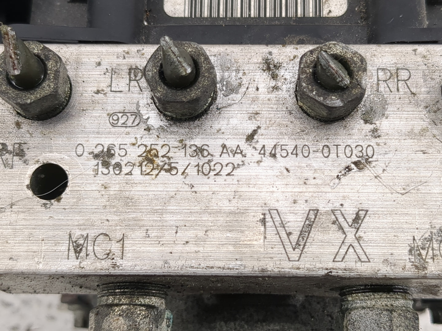 2013-2016 Toyota Venza ABS Pump Control Module Replacement P/N:0 265 252 136 44540-0T030 Fits Fits 2013 2014 2015 2016 OEM U