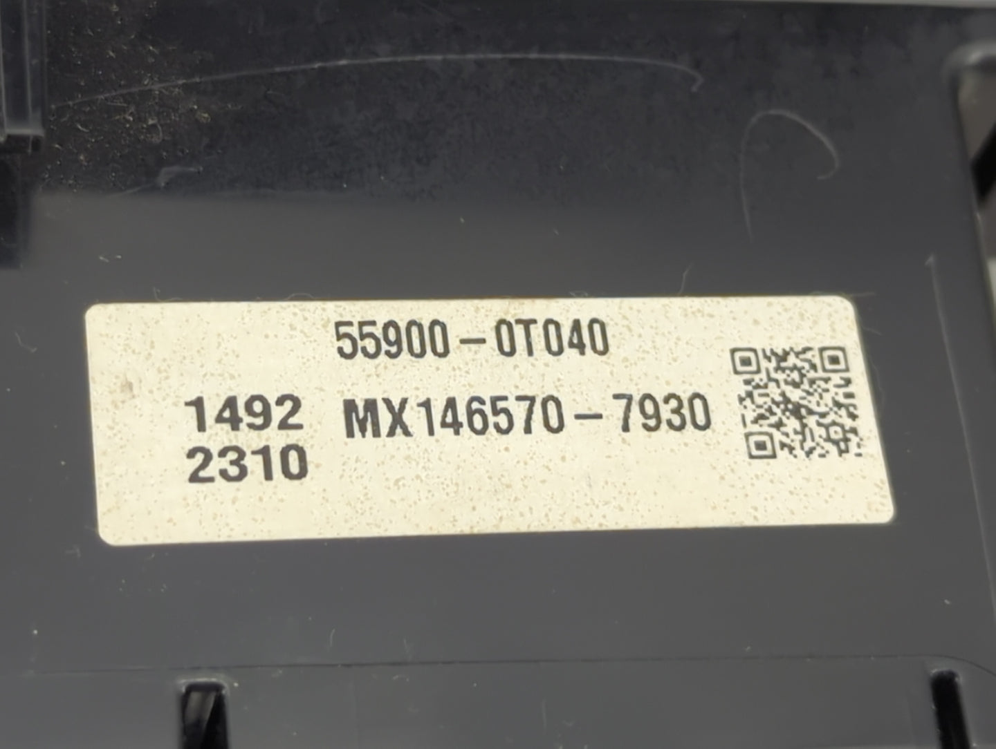 2013-2016 Toyota Venza Climate Control Module Temperature AC/Heater Replacement P/N:55900-0T040 MX146570-7930 Fits OEM Used 
