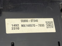2013-2016 Toyota Venza Climate Control Module Temperature AC/Heater Replacement P/N:55900-0T040 MX146570-7930 Fits OEM Used 