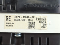 2013-2014 Volkswagen Beetle Instrument Cluster Speedometer Gauges P/N:HS7T-10849-GE 5C5920 950F Fits Fits 2013 2014 OEM Used