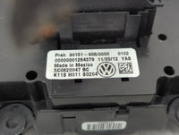2012-2016 Volkswagen Beetle Climate Control Module Temperature AC/Heater Replacement P/N:5C0820047 90151-908 Fits OEM Used A