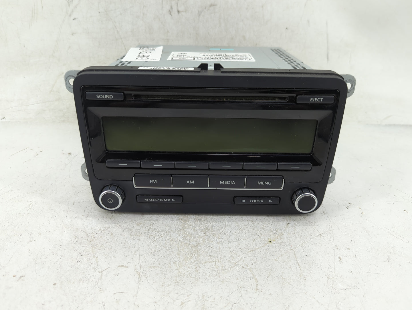 2012-2016 Volkswagen Beetle Radio AM FM Cd Player Receiver Replacement P/N:1K0 035 164 D Fits Fits 2011 2012 2013 2014 2015 