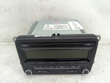 2012-2016 Volkswagen Beetle Radio AM FM Cd Player Receiver Replacement P/N:1K0 035 164 D 1K0035164D Fits OEM Used Auto Parts