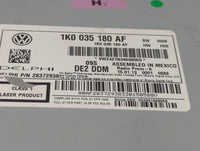 2012-2015 Volkswagen Beetle Radio AM FM Cd Player Receiver Replacement P/N:1K0035180AF 28372938 Fits OEM Used Auto Parts - O