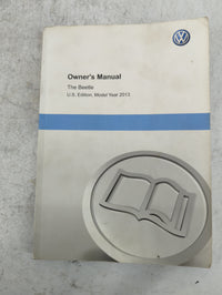 2013 Volkswagen Beetle Owners Manual Book Guide P/N:1315U1BCO21 131.5U1.BCO.21, C113NBING.21.2.3.340 OEM Used Auto Parts - O