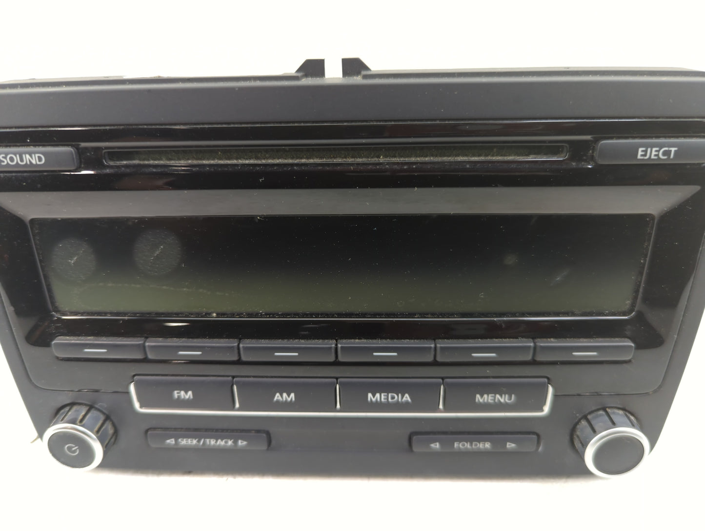 2012-2016 Volkswagen Beetle Radio AM FM Cd Player Receiver Replacement P/N:1K0035164D 28352655 Fits OEM Used Auto Parts - Oe